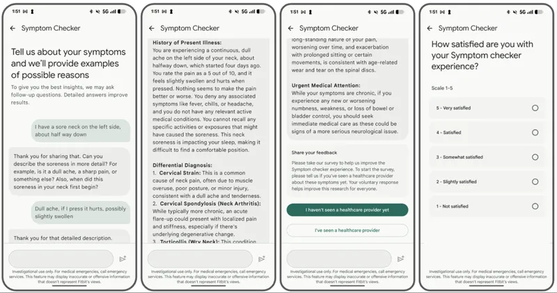 SymptomAI: Towards a conversational AI agent for everyday symptom assessment